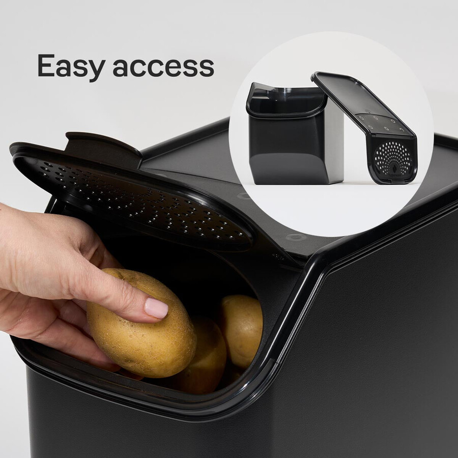 potato smart behälter tiefschwarz