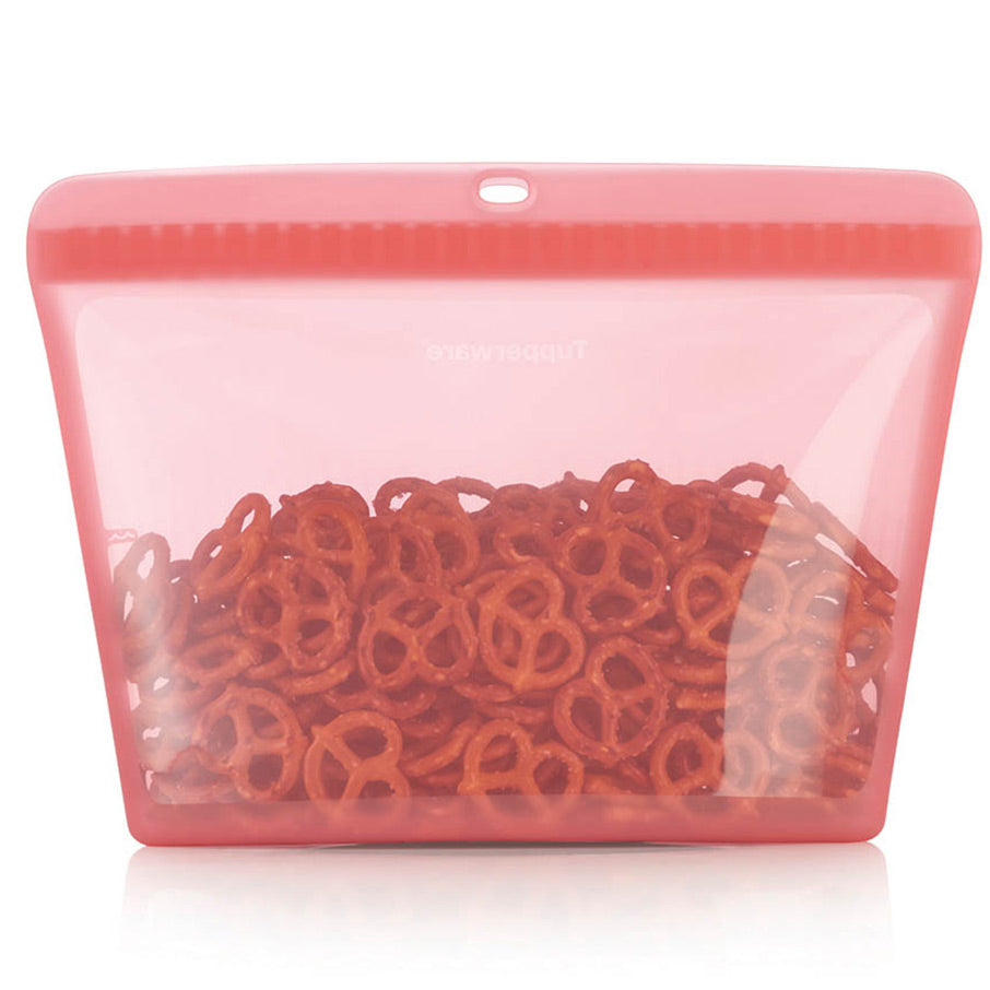ultimativer silikon-standbeutel extra groß pink