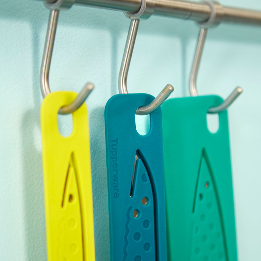 tupperware amazing series brotmesser geheimnisvolles grün