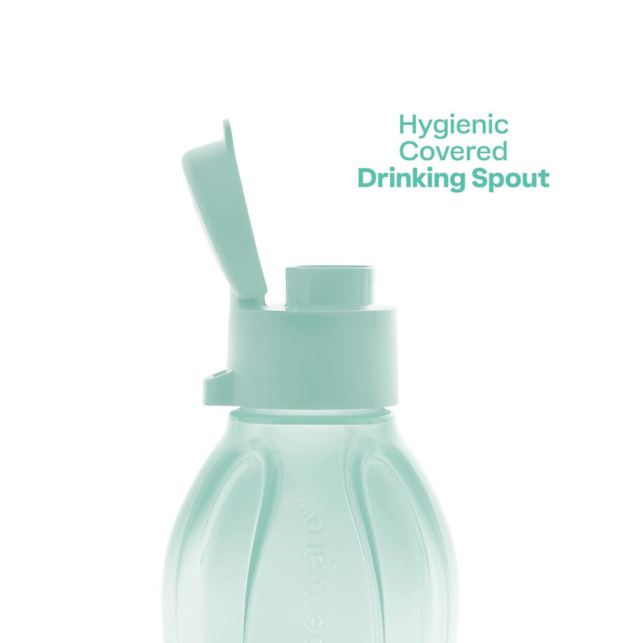 eco flasche klein aquamarin