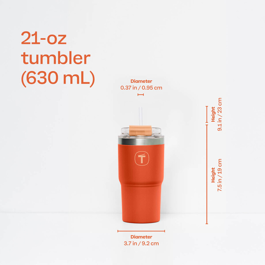 tupperware big t becher 630 ml marigold-muse